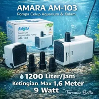 Pompa Air Celup Amara AM 103 Filter Aquarium Kolam Ikan Aquascape 103