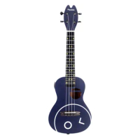 Populele Q2 Concert Ukulele 23 Inch 4 Strings Hawaii Guitar Smart APP Built-in LED For Beginner