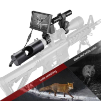 Night Vision Rifle Scopes Optics Sights Tactical LED Infrared 850nm IR Scope Waterproof Riflescope for Outdoor Hunting Device