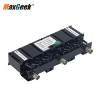 Maxgeek 20W UHF Duplexer 400Mhz-470Mhz UHF Repeater Duplexer BNC Interface for Service Radio Stations