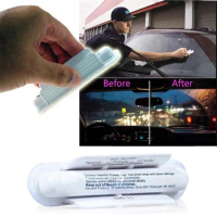 1PC Car Auto Universal Invisible Windshield Wiper Anti Water Rain Repellent Glass Smoothing Agent Car Cleaning Tool