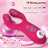 New arrival hot selling silicone double sucking women clitoral stimulationi sex toy