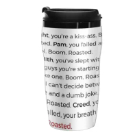 New The Office - Boom. Roasted. Travel Coffee Mug Thermos Coffee Coffee Cups Set Coffee Glass Cup Mug For Tea