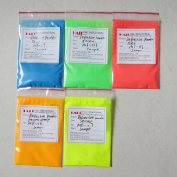 Sell color reflective pigment powder reflective pigment 1 lot=40gram each item 5 item total 200 gram free shipping