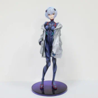 22CM Neon Genesis Evangelion Anime Girl Figure Ayanami Rei EVA New Form Action Figure PVC Figurines Model Doll Gifts Kids Toys