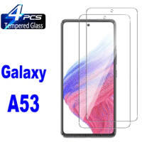 2/4Pcs HD Screen Protector Glass For Samsung Galaxy A53 A51 A52 A52S A54 5G Tempered Glass Film
