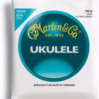 MartinGuitar M620 Ukulele Strings Fluorocarbon, Tenor for 26" Ukulele
