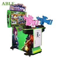 Upgraded 3 in 1 Arcade Submachine for Coin Operated Simulator Shooting Game Machine Game Aliens, Farcry, The House of The Dead 3