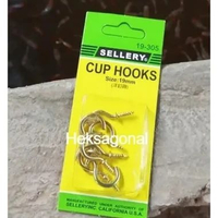 Gantungan Cup Hook 19mm 8 pcs SELLERY 19-305 Balikpapan