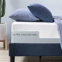 ZINUS 12 Inch Ultra Cooling Gel Memory Foam Mattress / Cool-to-Touch Soft Knit Cover / Pressure Relieving / CertiPUR-US