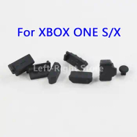 10sets USB HDMI-compatible Dust Plug For Xbox One X Console Silicone Dust Proof Cover Stopper Dustproof Kits For XBOXONE S Slim