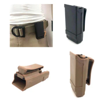 Tactical Single Pistol Magazine Pouch Clip for 1911 Hunting Accessories