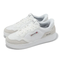 【SKECHERS】休閒鞋 Sport Court 2 Slip-Ins 男鞋 白 瞬穿科技 緩衝 輕量 板鞋(254025-WHT)