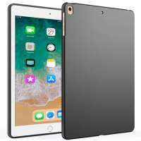 Tablet Case For Apple iPad 9.7 2018 6th Generation A1893 A1954 Flexible Soft Silicone TPU Back Cover For iPad 6 9.7-inch