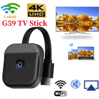 5G 2.4G Wireless WiFi TV Stick Display TV Dongle HDMI-compatible Smart TV Screen Projector 4K 1080P For DLNA for IOS Android