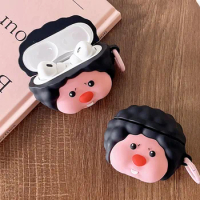 Explosive Head Beaver Case for AirPods Pro2 Airpod Pro 1 2 3 Bluetooth Earbuds Charging Box Protective Earphone Case Cover