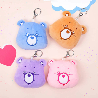 【Care Bears】彩虹熊 包包 吊飾 裝飾品(配件 鑰匙圈 愛心熊 護理熊)
