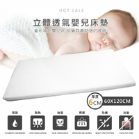 戀香 60x120cm透氣3D網布兒童寶寶床墊