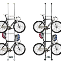 【巴塞隆納】巴塞隆納―頂天立地自行車架-可掛2台-(BY-02-01)