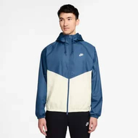 NIKE Men Sportswear Windrunner Lined Jacket 26 Pakaian Pria [HV8370-476] A/L Court Blue/Sail/Sail