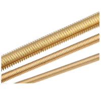 Brass Thread Rod M4 M5 M6 M8 M10 M12 M14 M16 M18 M20 L250mm 500mm Metric Bolt Full Solid All Bar Studs