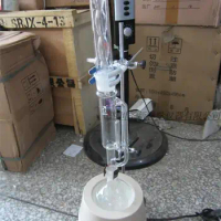 Complete set of Soxhlet Extractor 250/500ml Spherical extractor QS Soxhlet apparatus