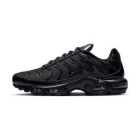 【NIKE 耐吉】Air Max Plus 男鞋 黑色 氣墊 緩震 運動 反光 透氣 慢跑 休閒鞋 604133-050