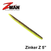 【RONIN 獵漁人】Z-MAN ZinkerZ 5吋 沉水棒蟲 10X耐咬(路亞 軟蟲 淡水 海水 根魚)