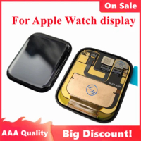 Original For Apple Watch S3 S4 S5 S6 S7 SLCD Display Touch Screen Digitize Replacement For Watch S1 S2 S3 S4 S5 40mm 42mm LCD