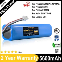 14.4V 5600mAh Replacement Battery for Proscenic M7 M8, M8 Pro,for Proscenic M7PRO, M7MAX,Lydsto R1 Vacuum Cleaner