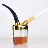 New Smoking Pipe small Hookah Filter Water Pipe Men's Cigarette Holder Smoking Accessories Gadgets for Men Gift