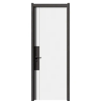 pvc pintu door french puertas waterproof hotel door for interior
