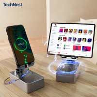 TechNest Stand Speaker-08 Bluetooth Portable Speaker with 5000mAh Baterai 3W Output Power 360° Angle