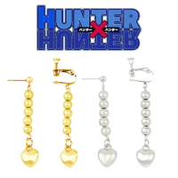 Anime HUNTER X HUNTER Hisoka Earrings Star Teardrop Poker Heart Pendant Earrings For Women Men Cosplay Jewelry Accessories