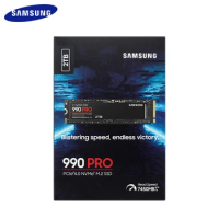 Samsung 1TB 990 Pro 2TB PCIe 4.0 NVMe M.2 SSD Internal Solid State Disk Hard Drive 100% Original M.2 2280 SSD For Laptop Desktop