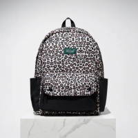 INDIE CONCEPT Tas Ransel Backpack Motif Macan Tutul Tas Motif Leopard Trendi Unisex Lebar 34 cm Panj