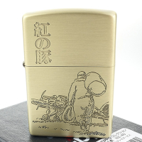 【ZIPPO】日系~吉卜力工作室-宮崎駿-紅豬-Savoia號圖案設計
