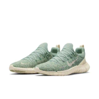 【NIKE 耐吉】Free RN 5.0 Next Nature 男鞋 慢跑鞋 輕量 赤足 包覆 運動 健身 綠 卡其(CZ1884-002)
