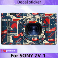 For SONY ZV-1 Camera Sticker Protective Skin Decal Vinyl Wrap Film Anti-Scratch Protector Coat ZV1