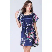 LOVEENA Ethnic Nightie Dress Sleepwear Dress Plus Size Lingerie L7042 (10 Colours)