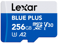 【附送SD卡Adapter】BLUE PLUS microSDXC USH-I 記憶卡｜快速手機記憶卡｜手遊記憶卡｜IP Cam監控攝錄機記憶卡｜香港行貨｜ 256GB