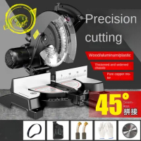 10-Inch Mitre Saw Aluminum Alloy Special Profile Aluminum Woodworking Angle Saw 45 Degrees Mitre Saw