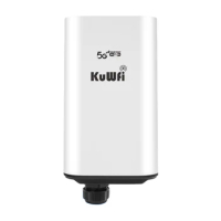 KuWFi C120 5G Router With Sim Card Slot Outdoor IP65 Dust Waterproof X55 Chipset WIFI 6 5G Router Outdoor