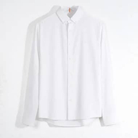 Kemeja HUGO BOSS MABSOOT 2 TEXT POCKET WHITE LONG SHIRT 100% ORIGINAL Size M