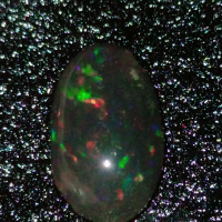 batu permata kalimaya Banten jenis teh dimensi 8 mm real pick