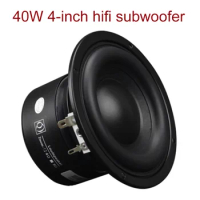 AOSIBAO 4 Inch 4 Ohm 8 Ohm 40W Subwoofer Speaker Mini Woofer Speakers DIY Audio Subwoofer Loudspeaker