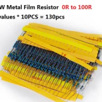 /-1% 0.5W 5R1 5.1R 200PCS 5.1 ohm 1/2W Metal Film Resistor