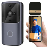 M10 Smart HD 720p 2.4G Wireless Wifi Video Doorbell Camera Visual Intercom Night Vision Ip Doorbell Wireless Security Camera
