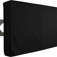 TV Cover for 55 inch Outside Flat Screen TV - Cover Size 52''W x 31''H x 5.5''D Compatible with 52 - 55 inch LCD LED TV