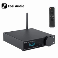 Fosi Audio DA2120A Bluetooth Amplifier Stereo Audio Wireless DAC Amp Hifi Class D Power Amp 50W x2 Speakers &amp; Active Subwoofer